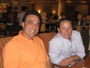 Phil Cuzzi and Chris Guccione Phil Cuzzi and Chris Guccione